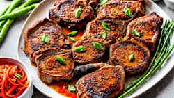 Iga Babi Jerk Pedas (spicy Jerk Pork Chops)