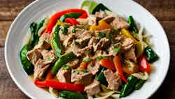 Ika Tausala (tuna And Coconut Stir-fry)