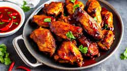 Imli Wala Murgh Pankh (tangy Tamarind Chicken Wings)