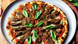 Indonesian Beef Rendang Pizza