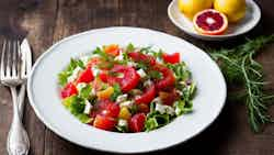 Insalata Di Finocchio E Arance Rosse (sardinian Fennel And Blood Orange Salad)