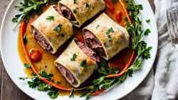 Involtini Di Vitello Ripieni (ligurian Style Stuffed Veal Rolls)