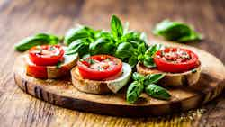 Italian Caprese Bruschetta