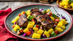 Jamaican Jerk Pork With Pineapple Salsa