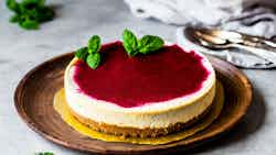 Jamaican Sorrel Cheesecake