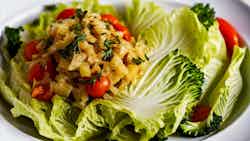 Jamaican Steamed Cabbage With Saltfish