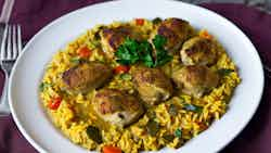 Jareesh Djaj (spiced Chicken And Rice Casserole)