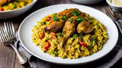 Jareesh (spiced Chicken And Rice Pilaf)