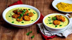 Jharkhandi Yogurt Soup With Fritters (jharkhandi Kadhi Pakora)