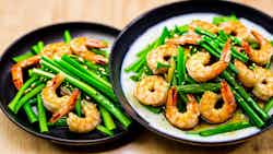 Jiang Cong Xia (stir-fried Shrimp With Ginger And Scallions)