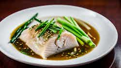 Jing Jiang Yu (steamed Fish With Ginger And Scallions)