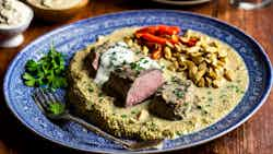 Jordanian Mansaf With Lamb And Yogurt Sauce