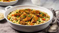 Kabsa (omani Spiced Chicken And Rice Casserole)
