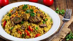 Kabsa (syrian Lamb And Rice Pilaf)
