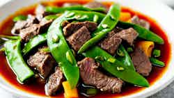 Kacho (marshallese Style Beef And Snow Pea Stir-fry)