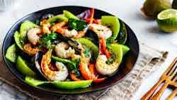 Kai Moana Whakarite (kiwi Paua And Seafood Stir-fry)