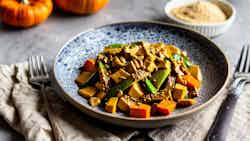 Kapenta Ya Nkate (pumpkin And Peanut Butter Stir-fry)