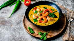 Kari Udang Kelapa Jeruk Nipis (coconut Lime Shrimp Curry)