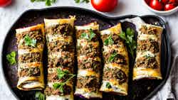 Karniyarik (stuffed Eggplant Rolls)