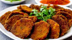 Khashir Bhaja (crispy Fried Mutton)