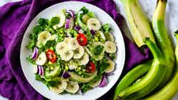Kittitian Green Banana Salad