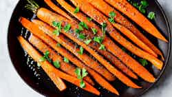 Koivusiroopilla Paahdetut Porkkanat (birch Syrup Roasted Carrots)