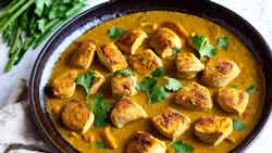 Kokonas Kari Sikin (coconut Curry Chicken)