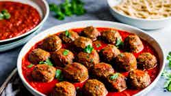 Koofteh (persian Meatballs With Tomato Sauce)