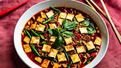 Korean-inspired Sichuan Mapo Tofu (사천 마파두부)