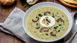 Kremasta Gljiva Supa (creamy Mushroom Soup)