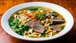 Kuay Teow Neua (thai Beef Noodle Soup)