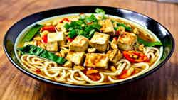 Kung Pao Tofu Ramen (Gōngbǎo Dòufu Ramen)