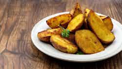 Kurkure Aloo Wedges (crispy Potato Wedges)