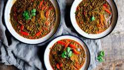 Lablabi (tunisian Spiced Lentil And Vegetable Curry)