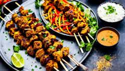Lahori Chicken Seekh Kebabs (lahori Chicken Seekh Kebabs)