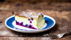 Latvian Blueberry Cake (Latviešu zemeņu kūka)