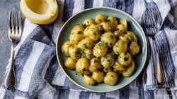 Latvian Potato Salad (Latviešu kartupeļu salāti)