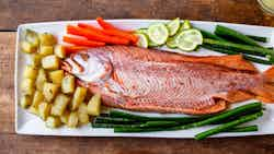 Latvian Smoked Fish Platter (Latvijas kūpināta zivju plate)