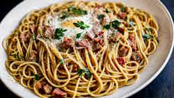 Lazian Style (spaghetti Carbonara)