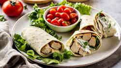 Lefse Chicken Wraps