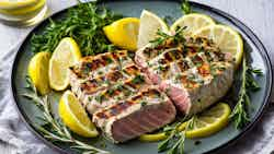 Lemon and Herb Grilled Tuna (Thon grillé au citron et aux herbes)