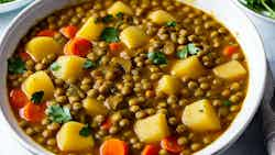 Lentil and Potato Stew (Misir Firfir Be'kosta)