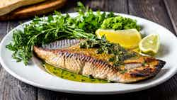 Lesotho-style Grilled Trout With Herb Butter