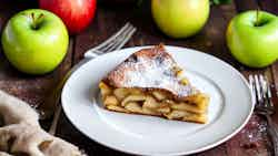 Lithuanian Apple Cake (Lietuviškas obuolių pyragas)