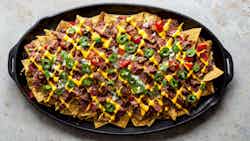 Loaded Nachos With Spiced Meat And Cheese (nyika National Park Nachos)