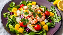 Lobster And Mango Salad With Passionfruit Vinaigrette