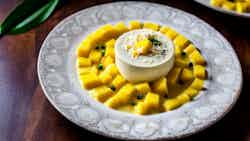 Lolo Mange Musi (coconut And Mango Mousse)