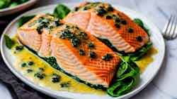Low-carb Creamy Spinach Stuffed Salmon