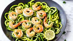 Low-carb Shrimp Scampi With Zoodles