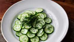 Low-sodium Cucumber And Dill Salad